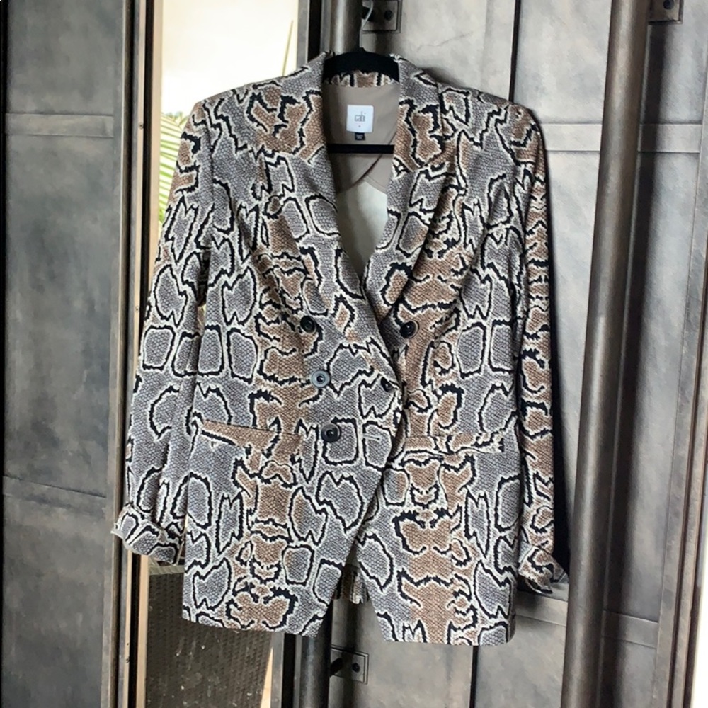 Cabi Python Blazer, Size 8 - image 1